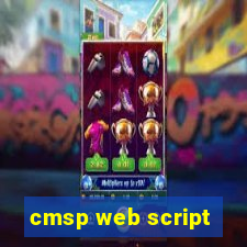 cmsp web script